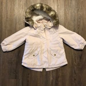 H&M girls hooded jacket